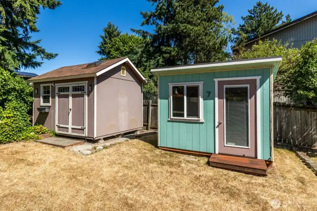 Fantastic sheds in perfect condition