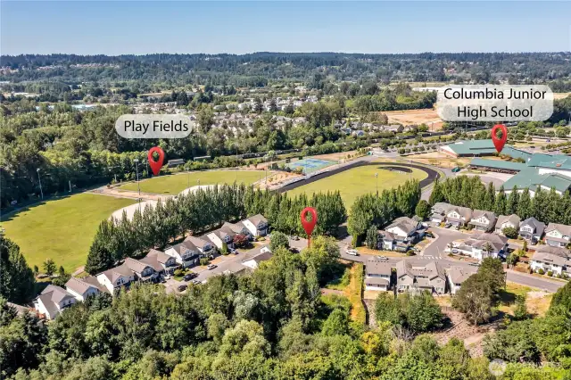 So close to multiple parks & playfields, dog park too!