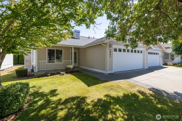 Front Elevation with Sitting Porch