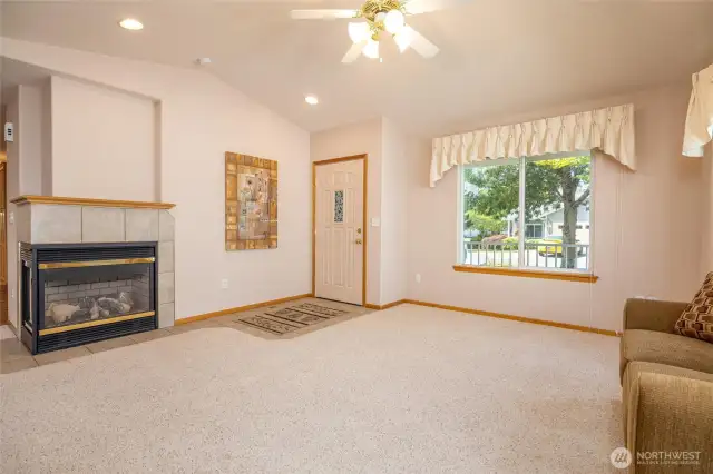 Front Entry into the Living Room