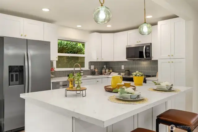 All New Cabinets, Quartz Countertops, & Brand New Stainless Appliances.