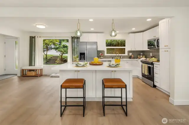 Sit at Island, Perfect for entertaining