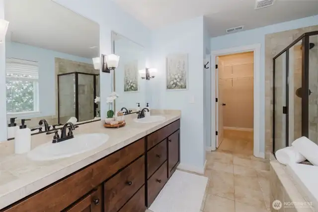 Gorgeous primary bath