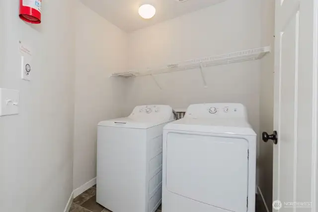Upstairs laundry