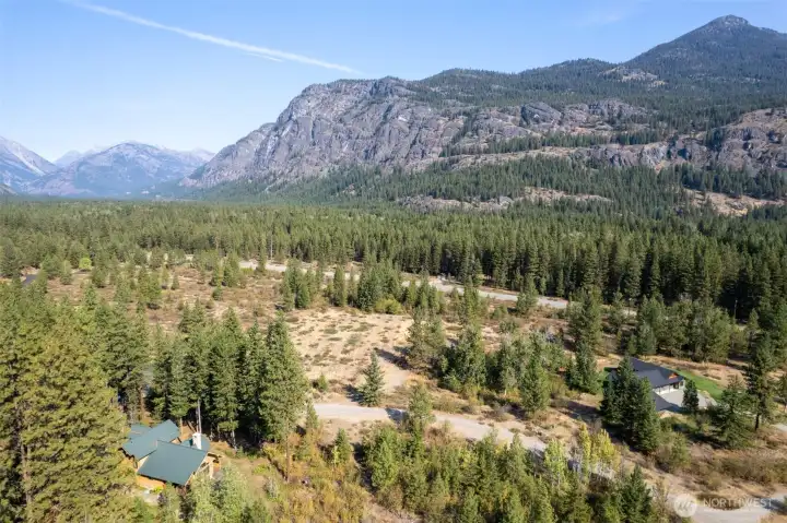 Expansive mountain and valley views from this incredible Wilson Ranch location.