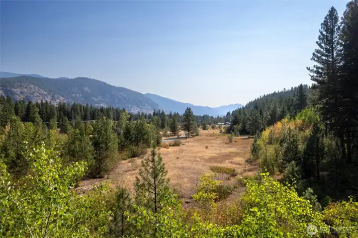 Trailside views – Property borders open space with direct access to trails and mountain vistas.