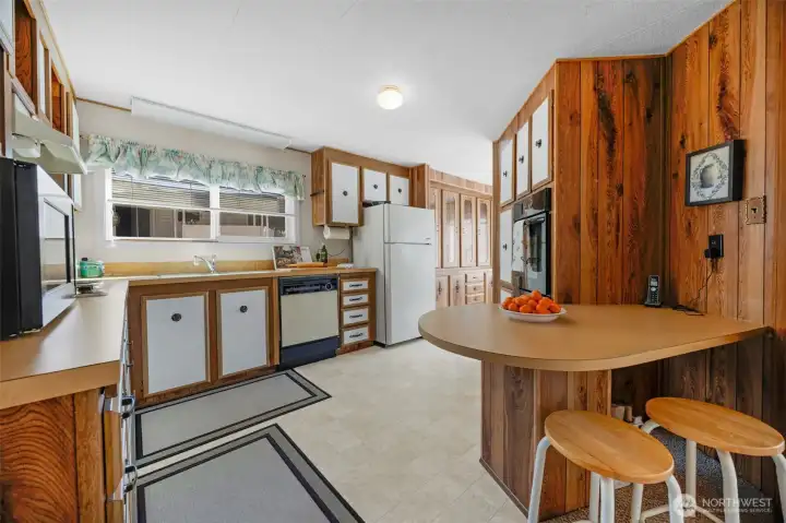 Kitchen With Eating Space
