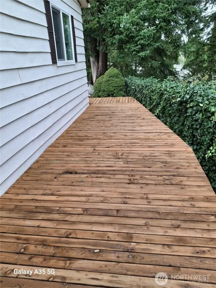 New Outdoor Deck