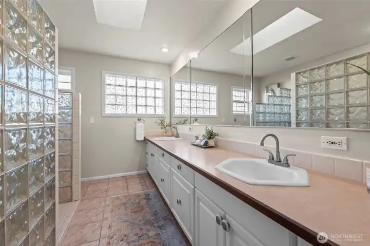 Master bathroom