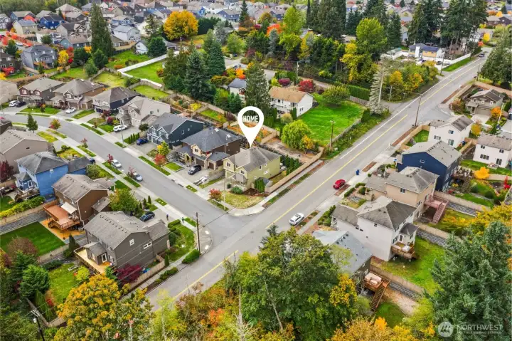 Great location with light rail coming to Ash Way just minutes away