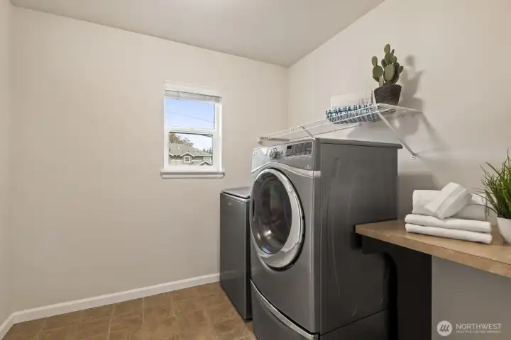 Newer washer & dryer included