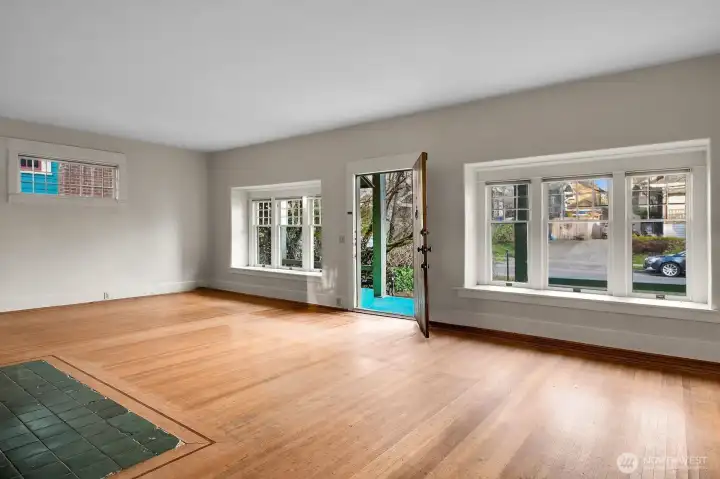 Front Door in Living Rm