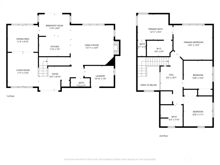 The floorplan maximizes the square footage.