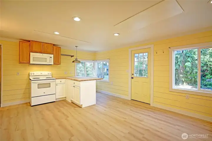 Open 'Great Room' is Bright and Simple~