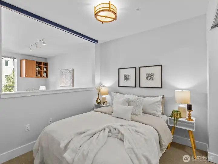 The open concept keeps it feeling bright and airy.