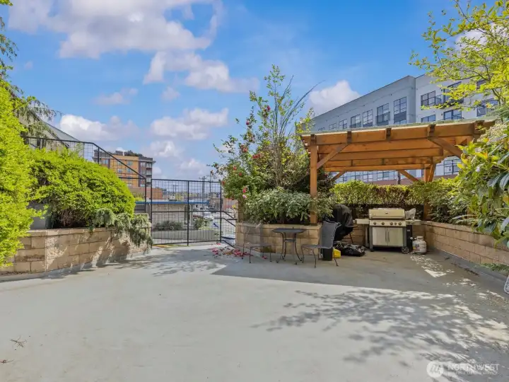 Hang out and enjoy the sun or grill to your hearts desire.