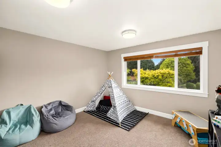 Upstairs bonus room.