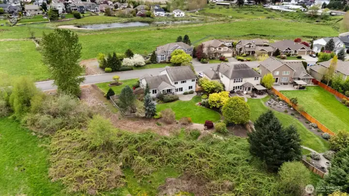 Acres of pasture across the street.  Quiet and peaceful sanctuary!