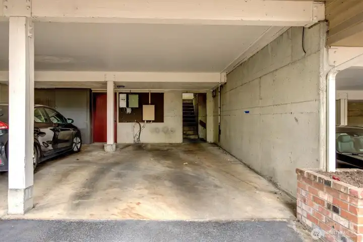 Assigned carport for this unit