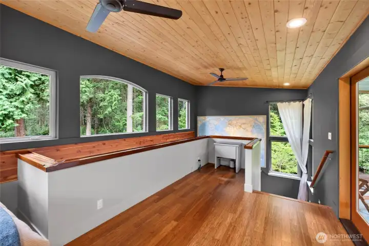 Small Desk Area in Loft