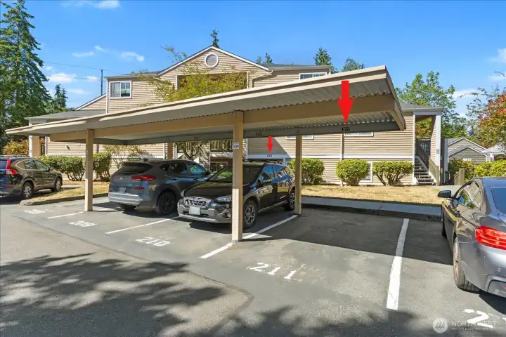Covered Parking #211 Covered Parking #211