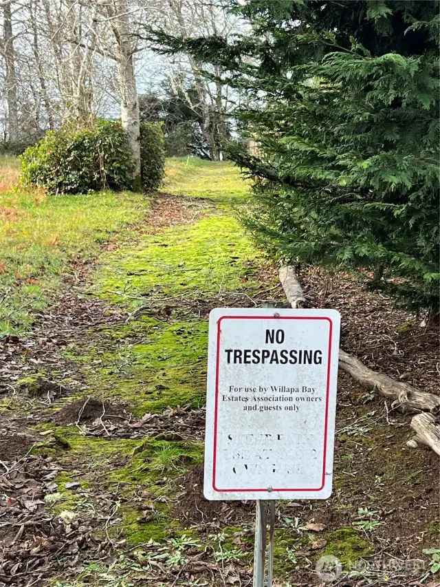 Beach access