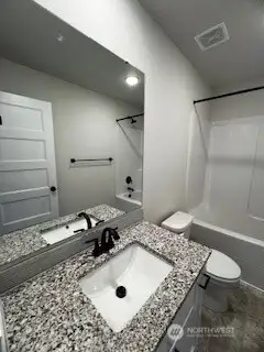 Example Only Jr Suite full bathroom