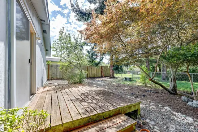 Fully fenced for your furry friends.