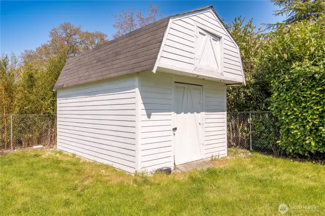 shed back yard.