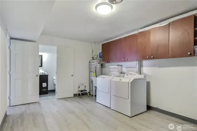 Huge laundry room