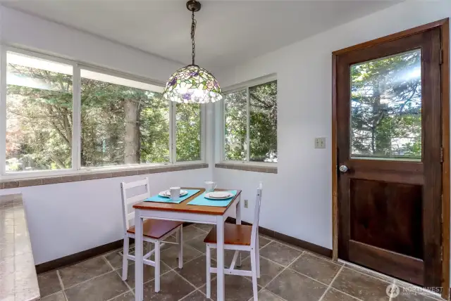 cozy nook for your morning coffee