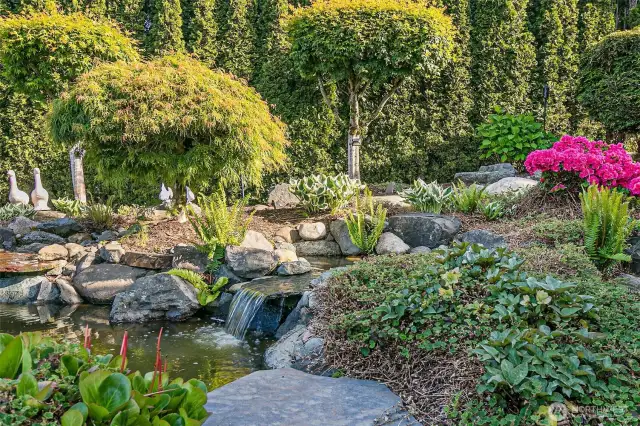 Park-like water feature