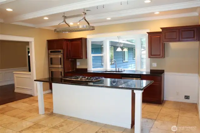 Kitchen with Granite Countertops