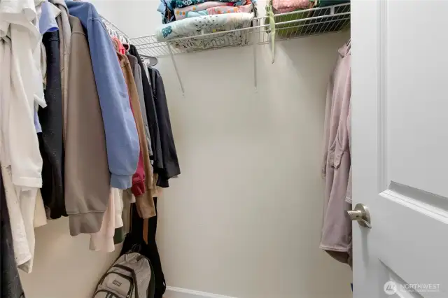 Bedroom 2 walk-in closet