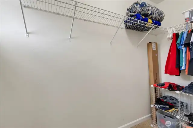 Bedroom 3 walk-in closet