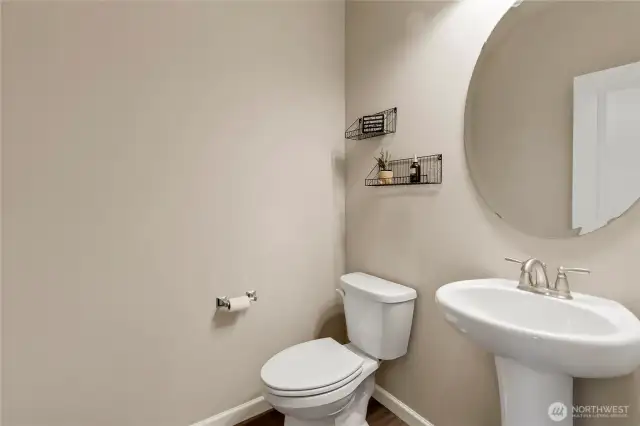Half bath downstairs