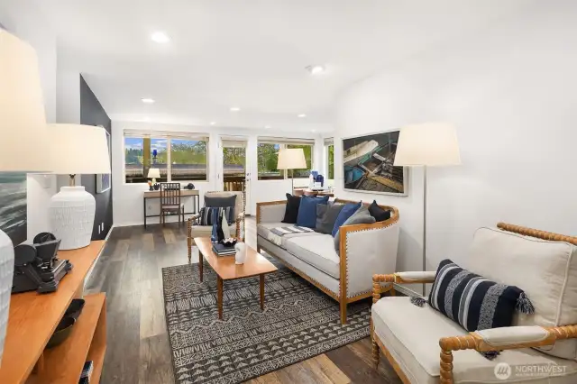 Multiple configurations possible for living, media, and office