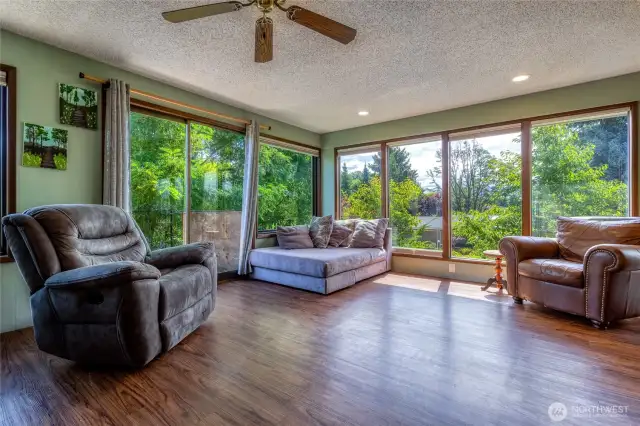Sun Room off Dining Area, Balcony