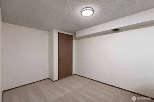 Downstairs room that has been used as bedroom
