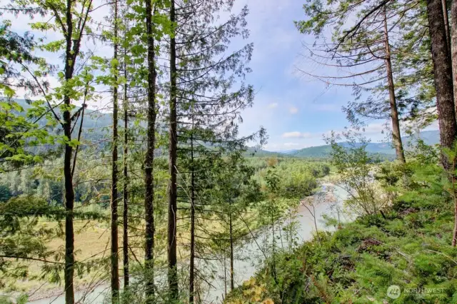 View of Nooksack river