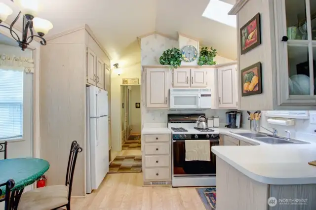 Fridge and additional storage/pantry
