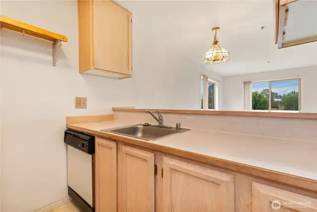 Quite a bit of counter space!