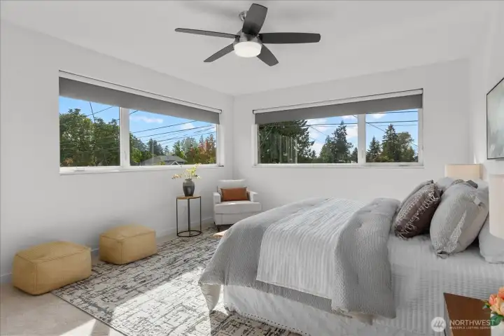 Sunny primary suite