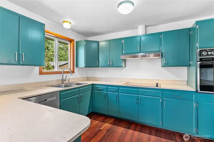 Upstairs kitchen