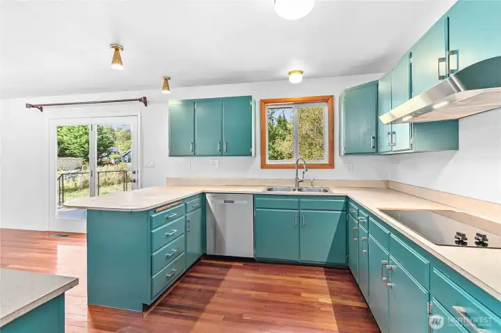 Upstairs kitchen
