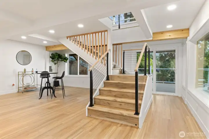 Stairs to the basement
