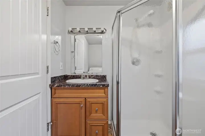 Second Bath/utility room off kitchen