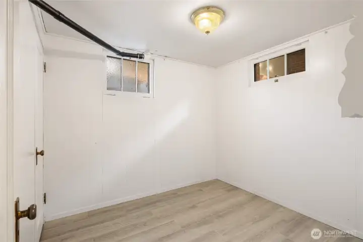 Lower level bedroom