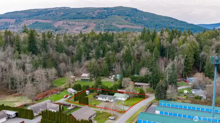 Outline of the property