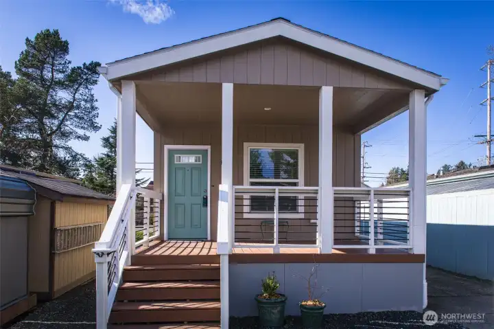 Front of Home facing East